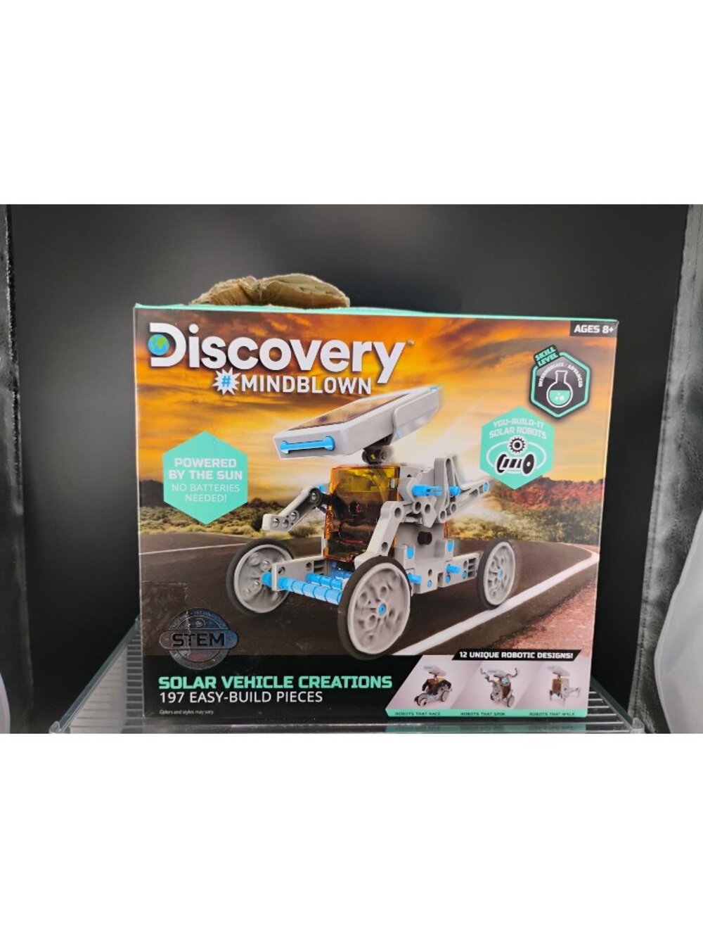 Discovery Mindblown Solar Vehicle Creations Kit STEM Toy